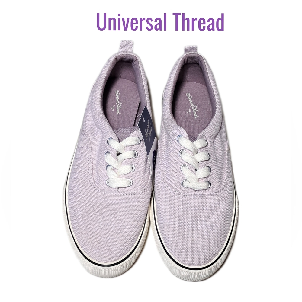 Shoes Universal Thread Women Lavender Purple White Sneakers Shoes NWT